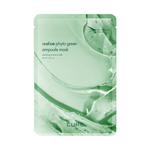 Ra Sence Loe Cure  Real:oe  Phyto Green Ampoule Mask 30ml(10 sheets)